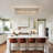 Casey-Rae 6/8/10 - Light Flush Mount Dimmable Kitchen Island Square / Rectangle Chandelier-2101228939-2114930658