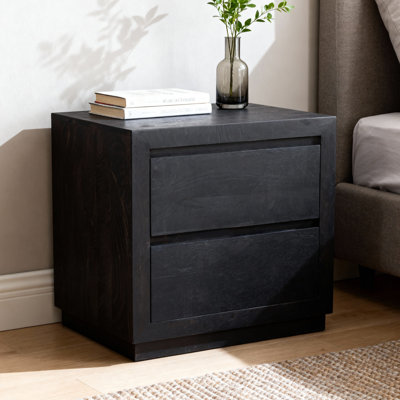 Sarah 2 Drawer Nightstand - Antique Brown