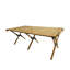 Table de salle à manger portative pliable en bois multifonctionnelle, intérieure et extérieure universelle