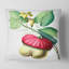 Carré, fleurs américaines rétro I - coussin décoratif traditionnel imprimé-60158649
