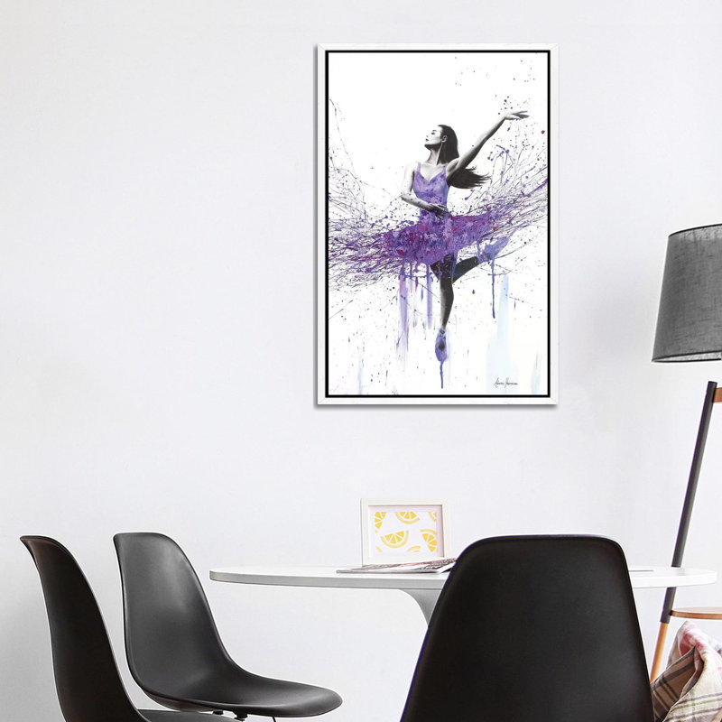 You Bought Blueberries by Ashvin Harrison - Print on Canvas, White Framed, 101.6 cm H x 66.04 cm W