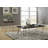 Nicholls Industrial 22"L Square End Table with Marble Top-115751189-29723112
