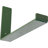 2"W x 12"D x 7"H Steel Hanging Shelf Bracket, Powder Coated Black-933098872-889515855