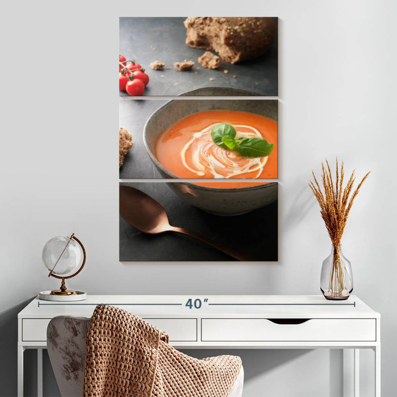 Yarlin Tomato Soup Bowl, 32" H x 20" W