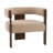 Melanney Modern Upholstered Fabric Accent Armchair-1211505009