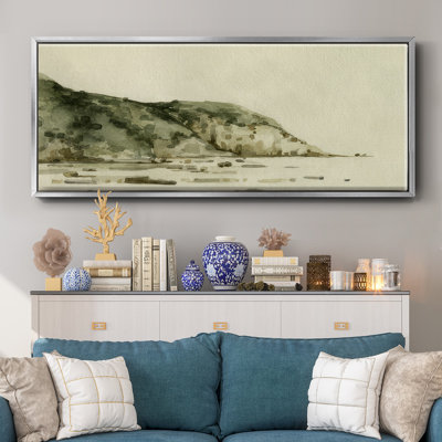 «Distant Shore I», toile encadrée