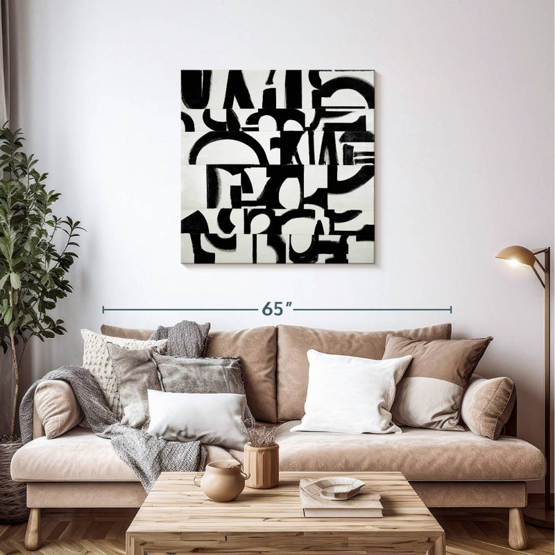 Prosperous Elements I, 36" H x 36" W