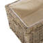 Coffre de rangement en osier 30,7 po Elijah-24551566