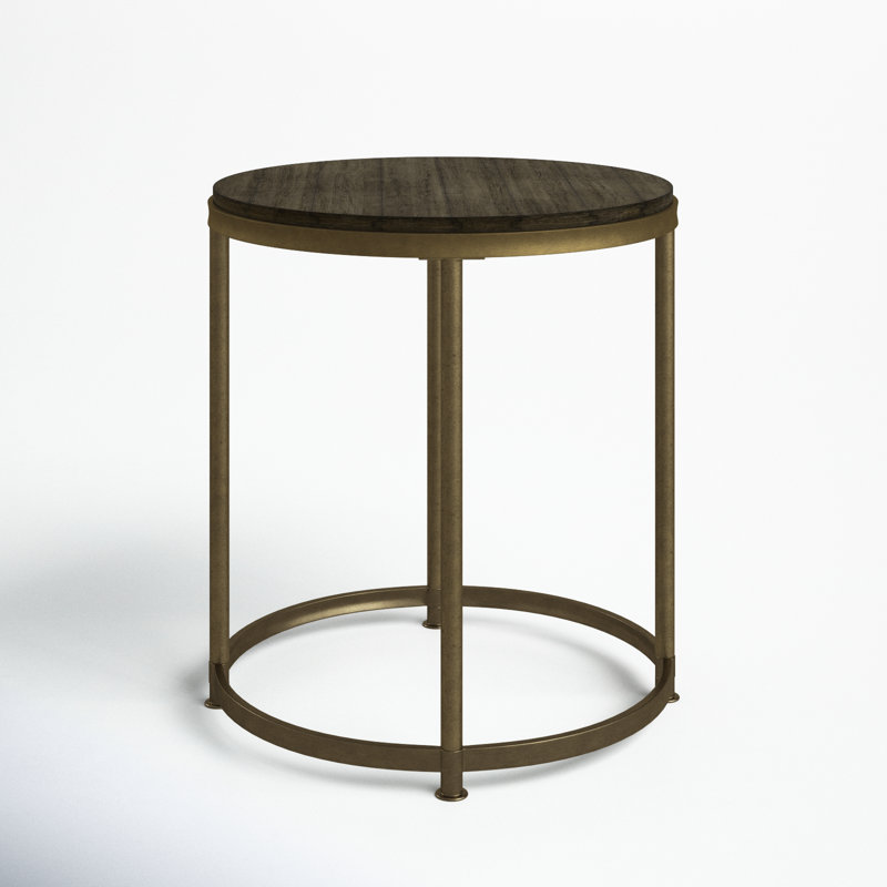 Debbi Solid Wood End Table