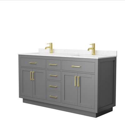 Beckett TK 66'' W Double Vanity
