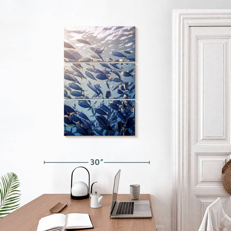 Brampt Curacao Fish, 32" H x 20" W
