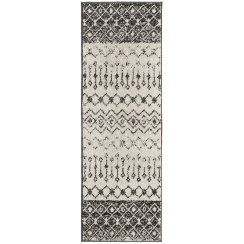 Tapis en polypropylène tissé à la machine Briehn, Tapis de couloir 2 pi x 6 pi