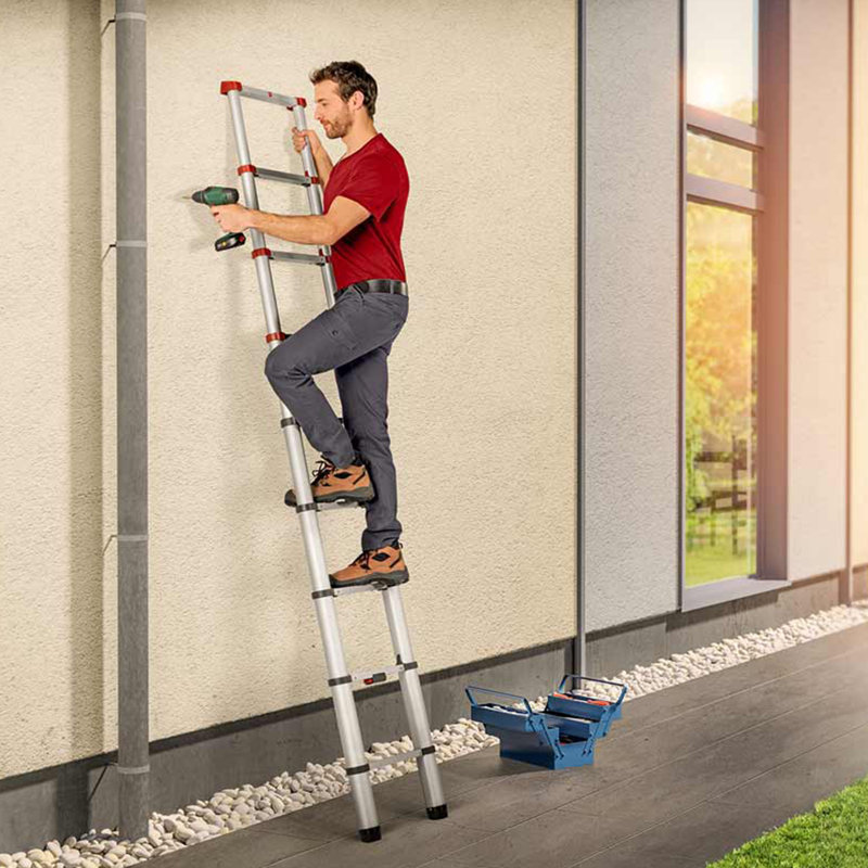 FlexlLine 11 - Step Aluminum Lightweight Straight Ladder
