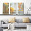 Lakeside Reflection - Ensemble de 3 peintures sur toile tendue-388448944