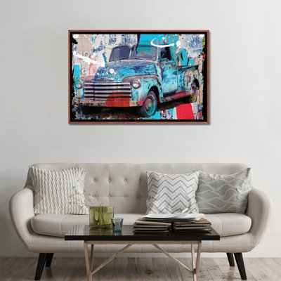 «Drive Great», reproduction d'art sur toile tendue