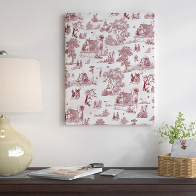 « rétro dimanche après-midi », impression sur toile tendue