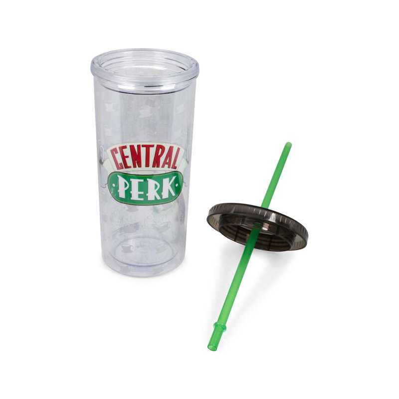 20 oz. Tasse de voyage avec paille