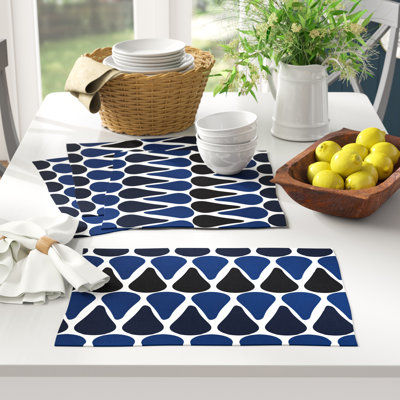 Ensemble de napperons 4 pièces Synthia