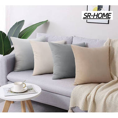 SR-HOME Polyester Pillow Cover