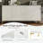 Multi-Functional Four-Door Sideboard with Adjustable Shelves, Ideal for Study, Entryway, and Living Room - White