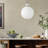 1 Light Pendant with Clear Glass-111187493-111187494-111187497