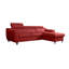 Alford Faux Leather Corner Sofa with Sleeping Function and Storage-409895121-409895122