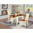 3 Piece Modern Dining Table Set Contains a Rectangle Wooden Table with Dropleaf and 2 Kitchen Dining Chairs, Black & Cherry-1517209534-1522526235-1522526229
