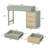 Green Makeup Vanity Table-654093309