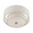 Areial 2-Light 11" Semi Flush Mount