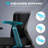 Mesh Office Chair With 3D Armrests And Adjustable Headrest, Black-171184897