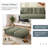 Lozena Boneless 79'' Convertible Corduroy Sleeper Sofa Bed, 15'' Thick Full-Size Compression Mattress Couch-477552543