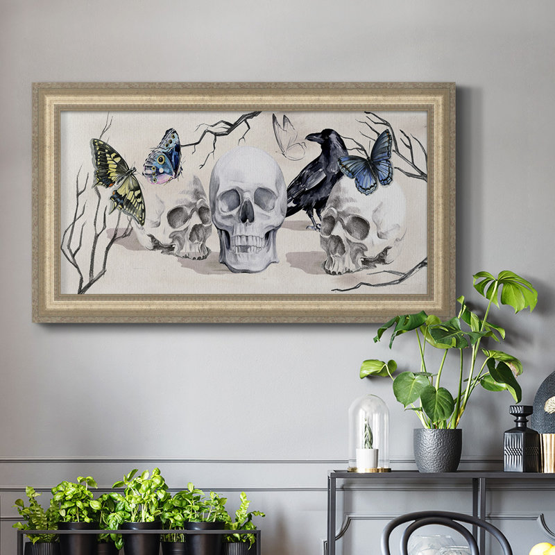 " Nevermore Collection D ", 25" H x 45" W x 2.5" D