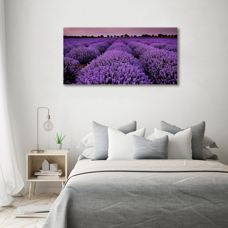 Lavender Field - Wrapped Canvas Print