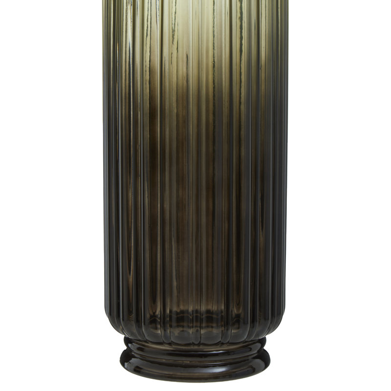 Chima Glass Table Vase, 34cm H x 14cm W x 14cm D
