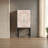 Modern creative tall feet decorative cabinet