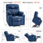 Lift Assist Recliner with Massager-444799281