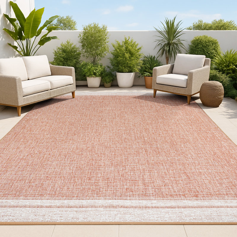 Tapis intérieur / extérieur Alda, Tapis de couloir 2 pi x 7 pi 10 po