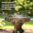 Lealynn Resin Birdbath