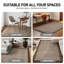 Modern Geometric Area Rug Bordered Contemporary Design-85986579-85986581