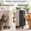 Tapis de protection contre les égratignures pour chat, 198 x 40 cm, autoadhésif, à découper et à personnaliser pour protéger vos meubles (arbre, mur, lit, porte, canapé).