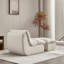 Ensemble de fauteuil à billes sans accoudoirs avec repose-pieds (ensemble de 2)-1060091990