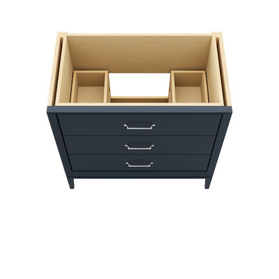 Alexandra Three-Drawer Single Bath Vanity