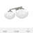 Saddle Creek 2-Light Dimmable Vanity Light-73725724