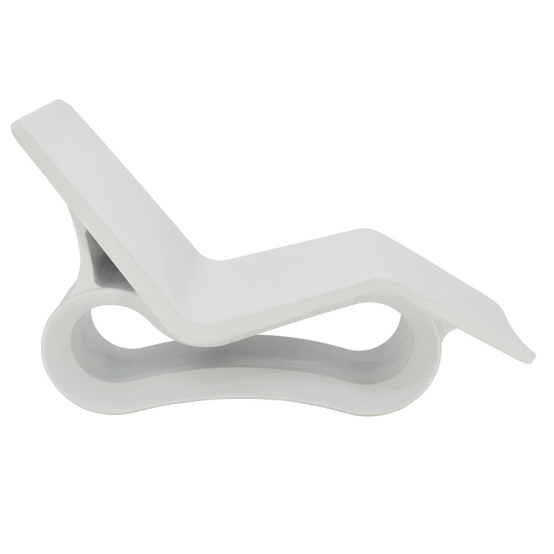 Tramontina Octo Polyethylene Sun Lounger, White