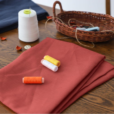 100% Natural Linen Needlework Fabric For Clothing, Home Decor