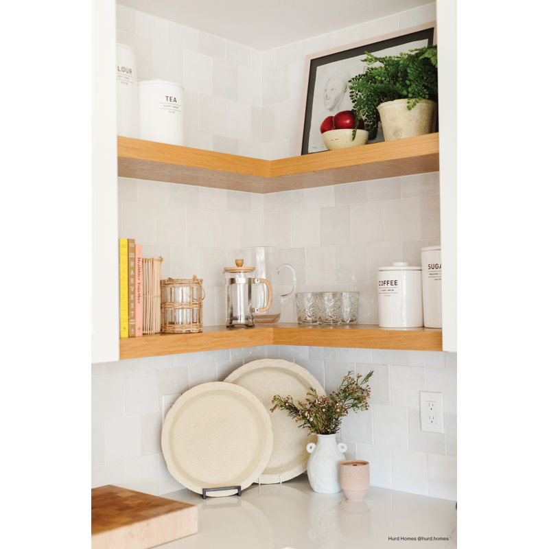 Cloe 5" x 5" Ceramic Tile, White