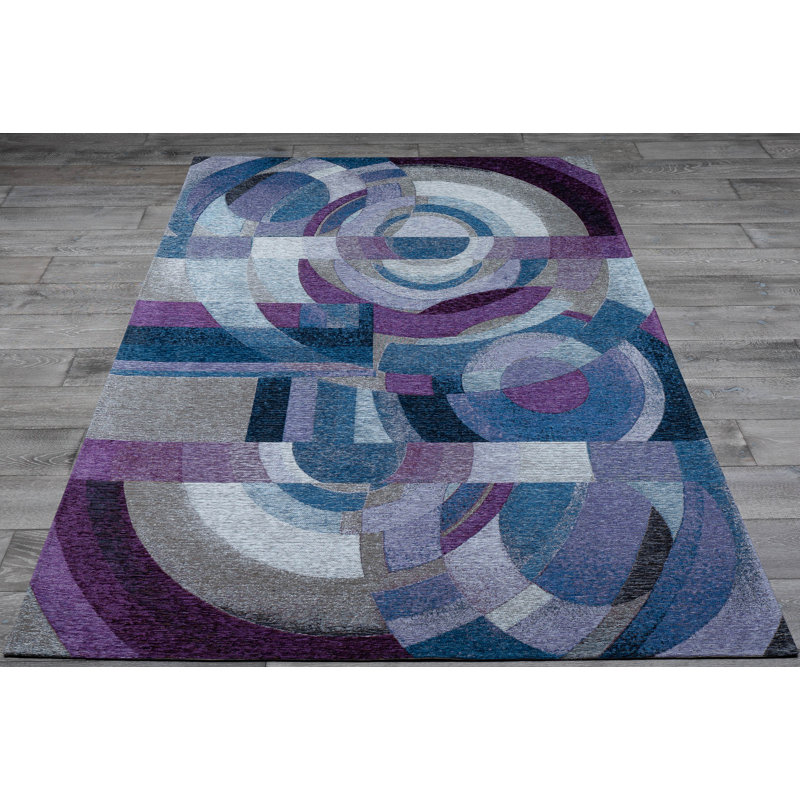 Parra Geometric Indoor Rug, Rectangle 5'10" x 8'11"