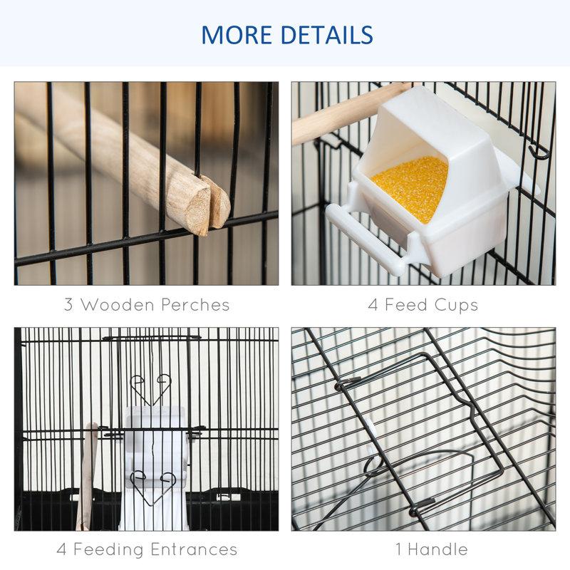92cm Metal Flight Cage