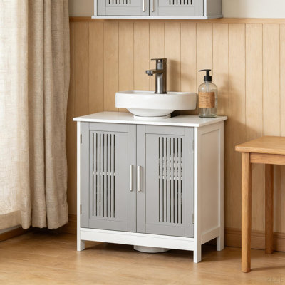 Armoire de rangement robuste pour salle de bain