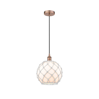 Luminaire suspendu simple à 1 lumière Larocque